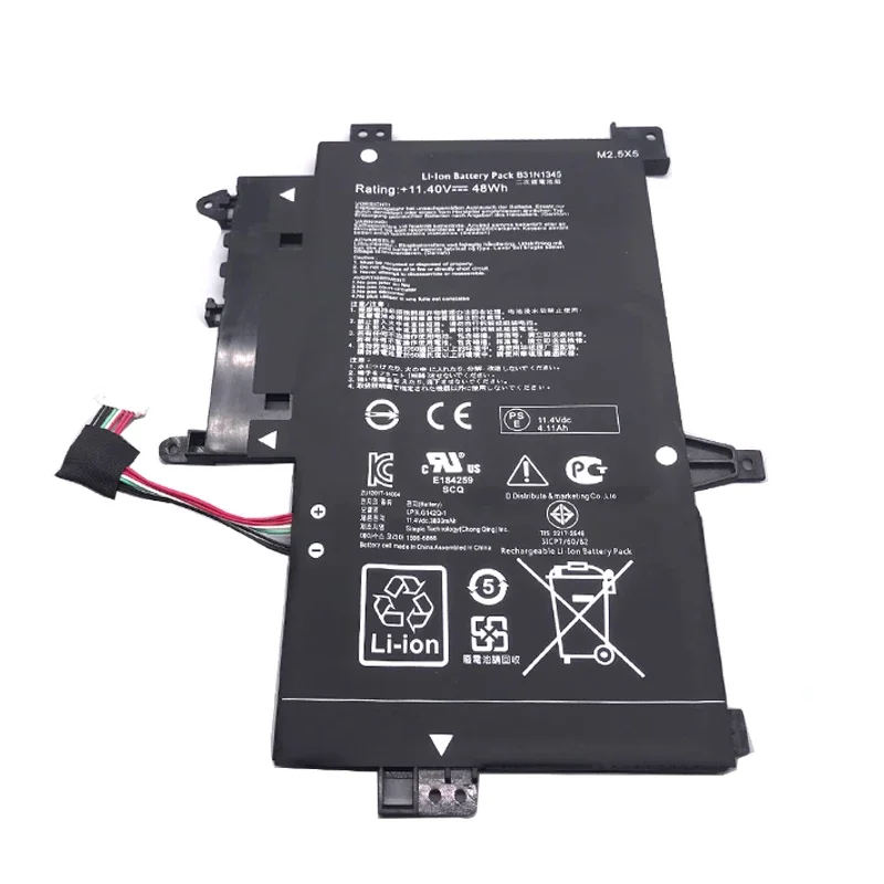 Lmdtk แบตเตอรี่แล็ปท็อป B31N1345ใหม่สำหรับ ASUS ทรานส์ฟอร์เมอร์ส TP500LA TP500L TP500LN 48WH 11.4V