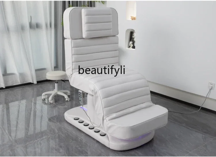 

53Electric lift beauty bed beauty salon tattoo tattoo embroidery foot control massage massage treatment bed