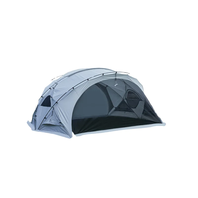 

STLF Portable Single-Layer Foldable Camping Tent Sun Rain Protection Essential Gear for Family Hiking Outdoor Activities Polyest