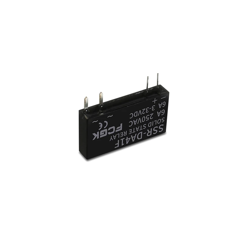 Slim Relay SSR-41FDA SSR-41FDD Solid State Relay 6a Din Rail Relay DC Control AC DC Control DC