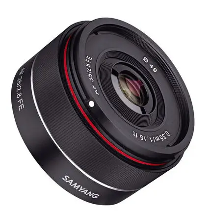 Samyang 35mm f/2.8 Auto Focus Lens Full Frame Ultra Compact Wide Angle for Sony E Mount A7R A7II A7RII A7RIll A7Ill A7RIV A9II