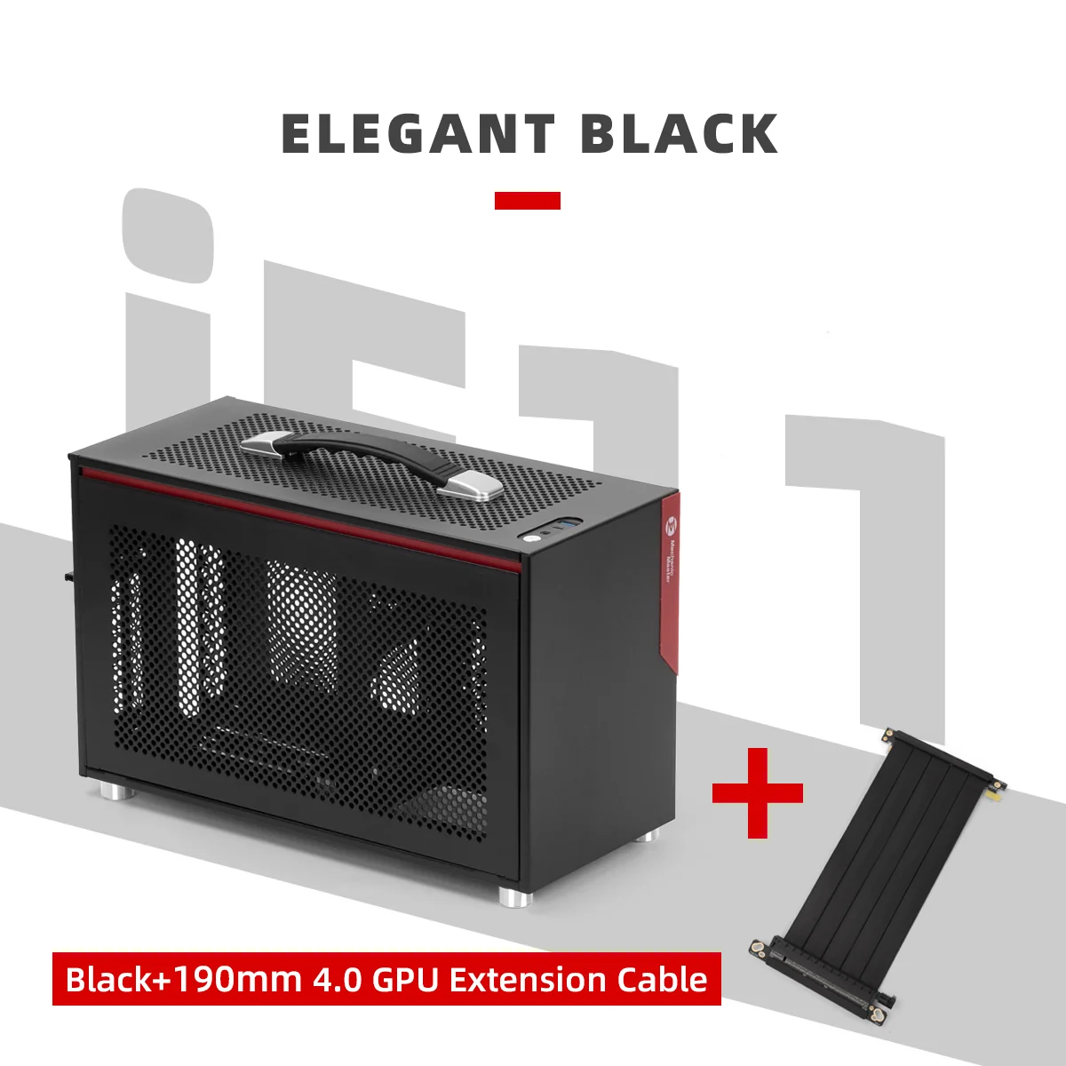 345mmロングGPU対応Mechanic Master IF11　itxケース Mechanic Master iF11 Computer Case 12.1L Portable 67mm Low Profile