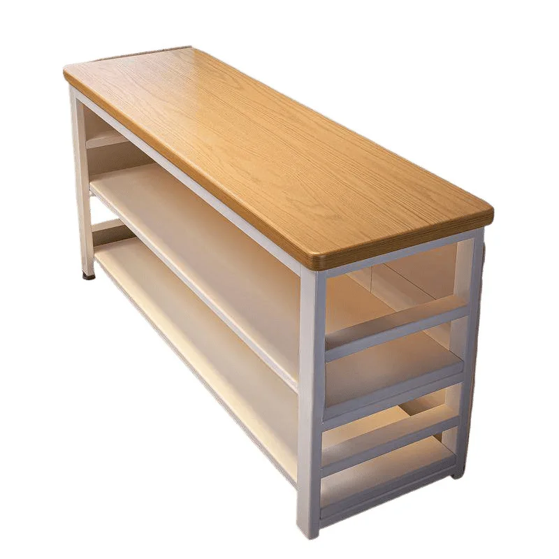 Kitchen Multifunctional Shelf Floor-to-ceiling Vegetable Cutting Table Workbench Multi-layer Microwave Oven Pot Storage