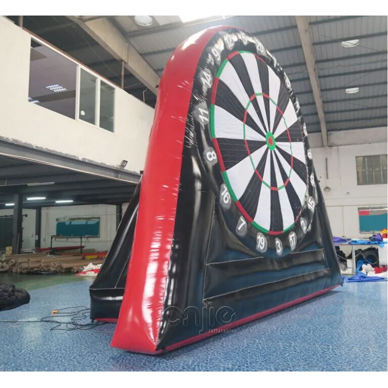 

Outdoor Interactive Inflatable Football Kick Target Game Inflatable Football Darts Soccer Dart Board for Event