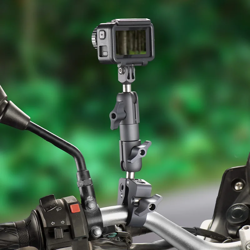 Fanaue Aluminium Doppel buchse Schwenk arm für 20mm Kugelkopf Basis adapter für Gopro Insta360 Fahrrad Motorrad Kamera Verlängerung sarm