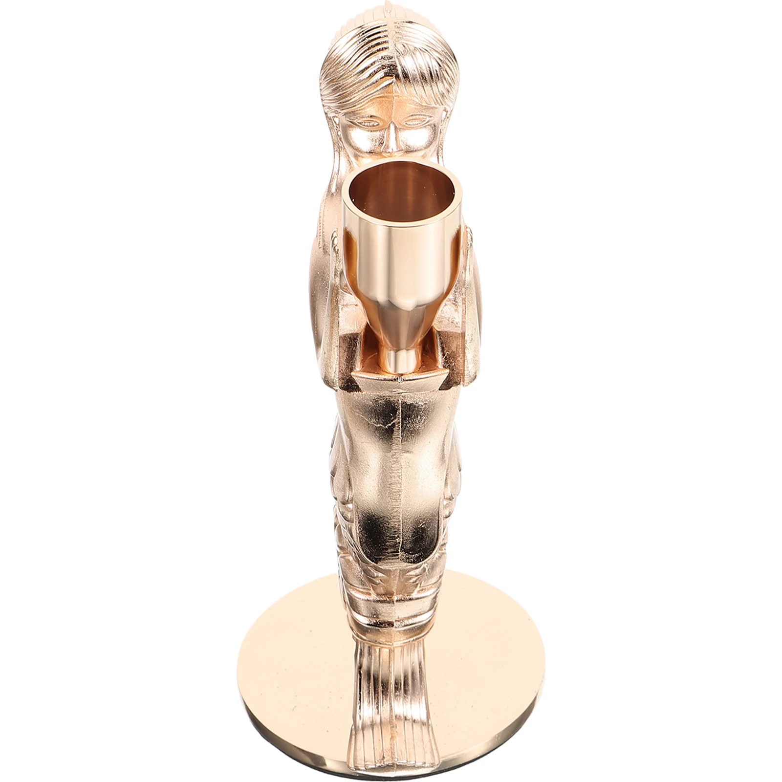 

Mermaid Centerpieces for Table Zinc Alloy Metal Candlestick Tabletop Arrangement