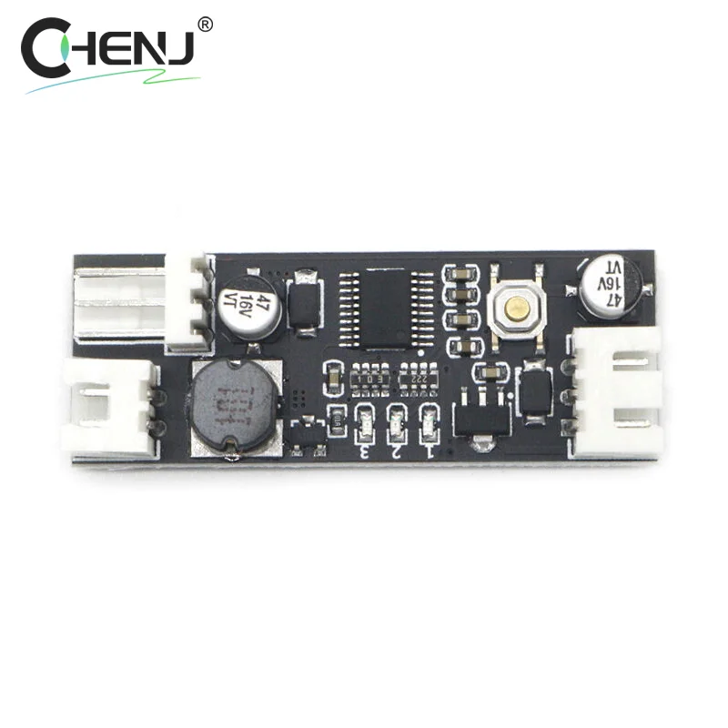 1pc Single 12V DC PWM 2-3 Wire Fan Temperature Control Speed Controller Chassis Computer Noise Reduction Module Cooler Fan Alarm