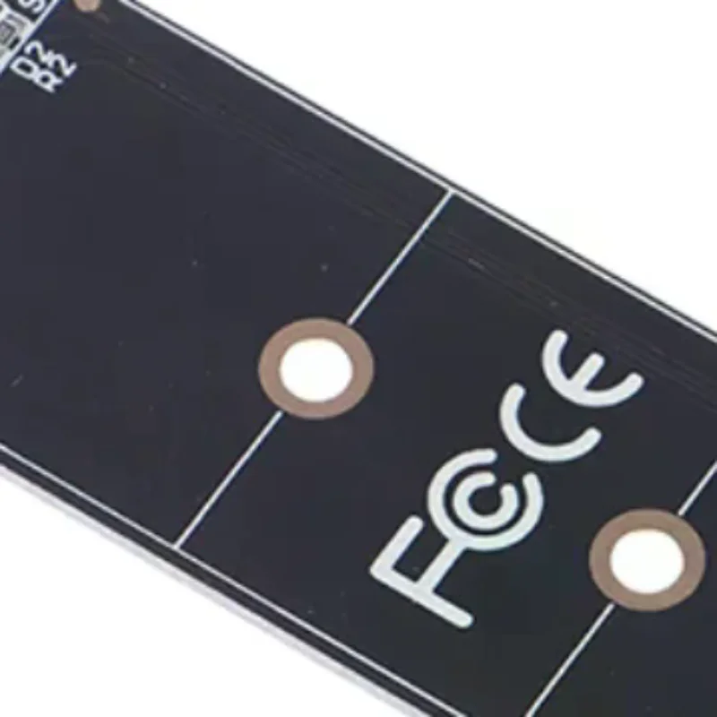 1Pc PCIE to M2 Adapter NVMe SSD M2 PCIE X1 Raiser PCI-E PCI Express M Key Connector Internal Solid State Drive