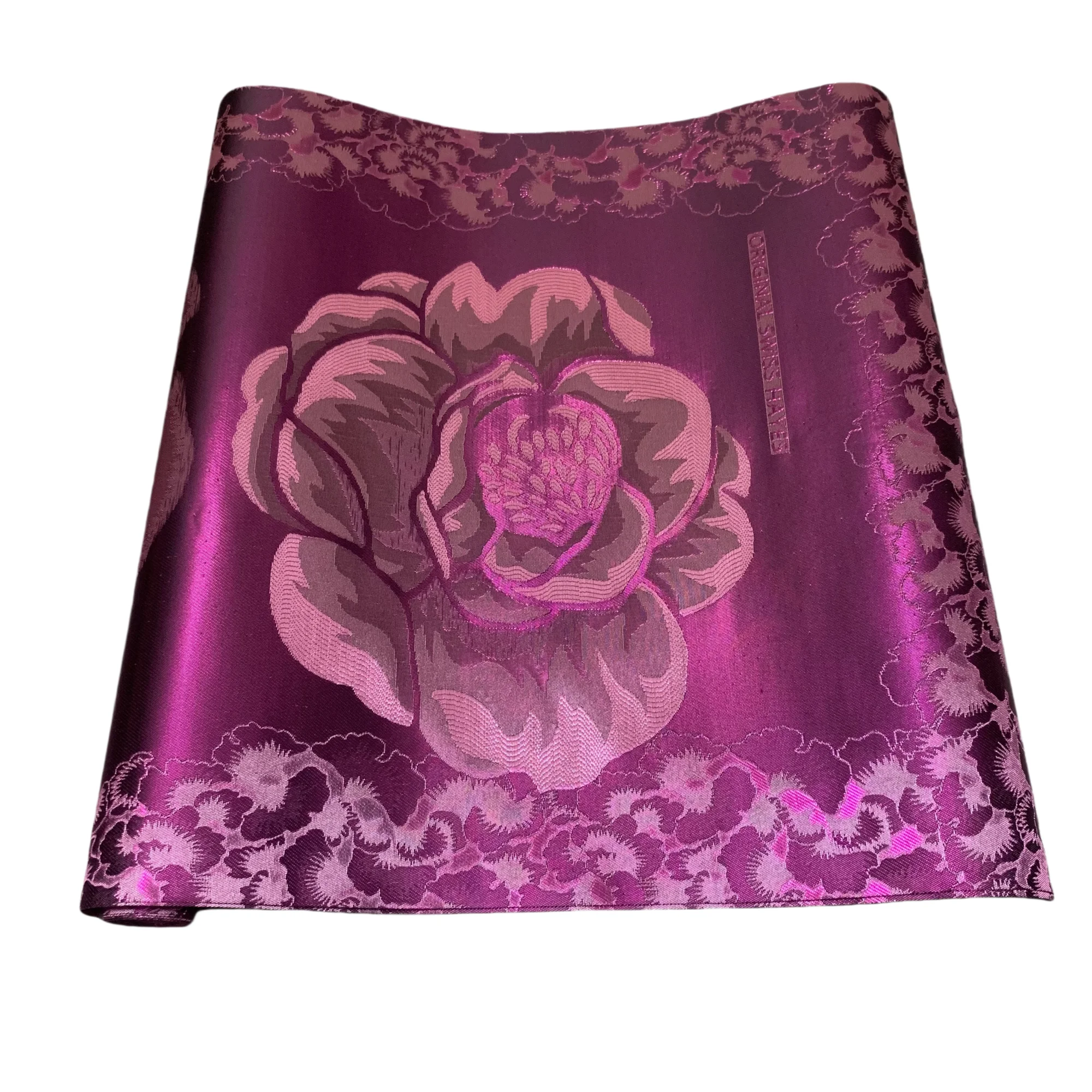 

Новейший головной убор Дамасский головной убор 2025 года для нигерийской женщины Sego, швейцарский африканский свадебный головной убор, оригинальный сей, платиновый Aso, оке