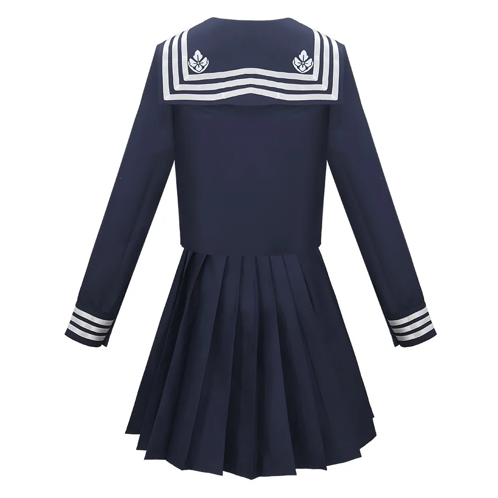 Game Silent Hill F Shimizu Hinako Cosplay Costume JK Sailor Uniform Pleated Skirt School Anime Halloween Costume Stage Outfit view 4