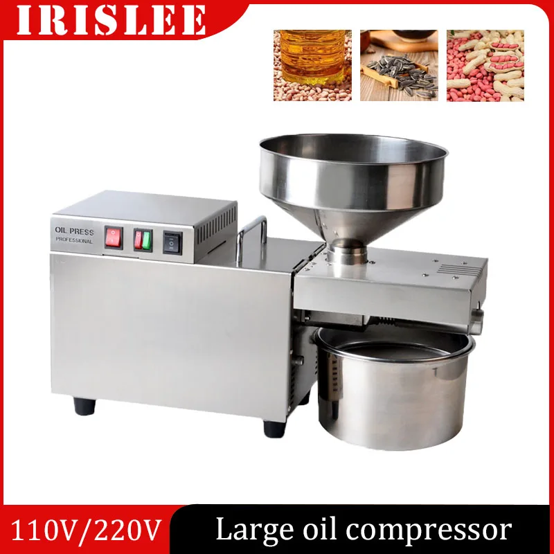 

Пресс для масла, автоматический бытовой экстрактор льняного масла, пресс для арахисового масла, машина для холодного отжима масла