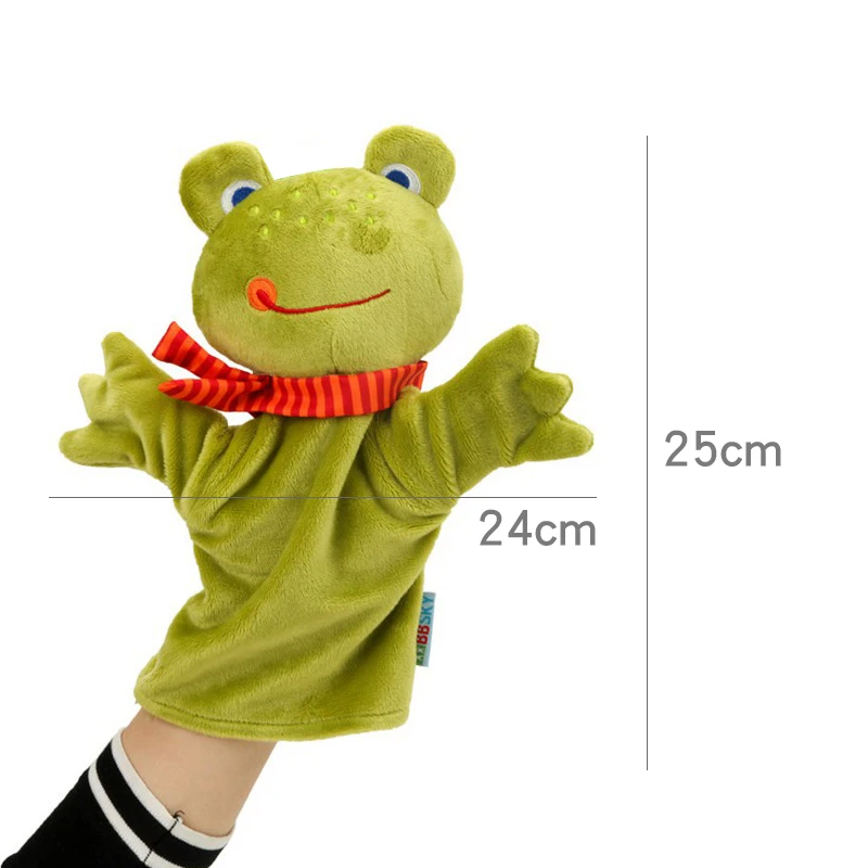 2023 Hot Puppet kids hand puppet stuffed toy fingers Animal Hand Puppets Educational Toy Children Teaching Aids Story Props