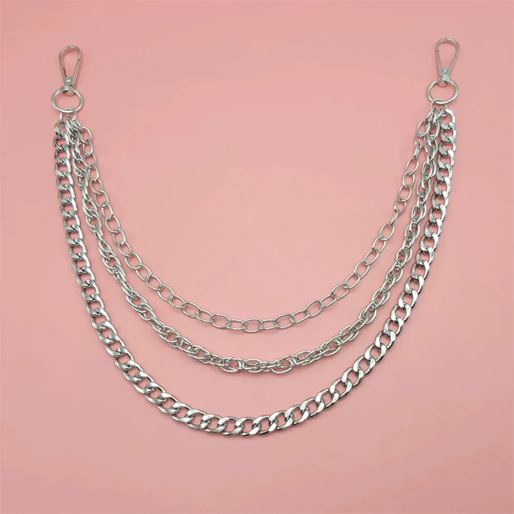 Mehrschichtige Kette Retro beliebte Hip-Hop europäischen und amerikanischen Schmuck Taillenkette heiße Mädchen trendige vielseitige Hosenkette