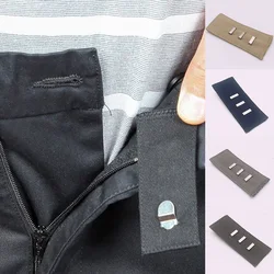 1PC Waist Expander Button With Hooks For Tight Trousers Jeans Skirts Maternity Clothes Unisex Garment Accessories Belt Extension