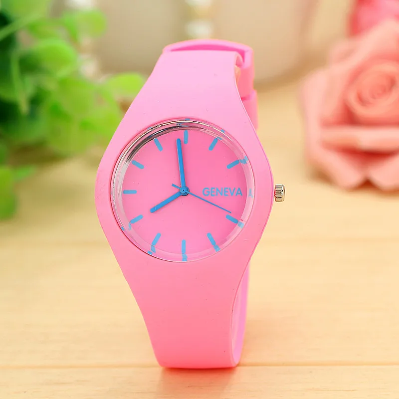 Orologio da donna in Silicone di marca di moda orologio Casual al quarzo stile orologio da donna orologi orologio da polso in gelatina per donna Relogio Feminino