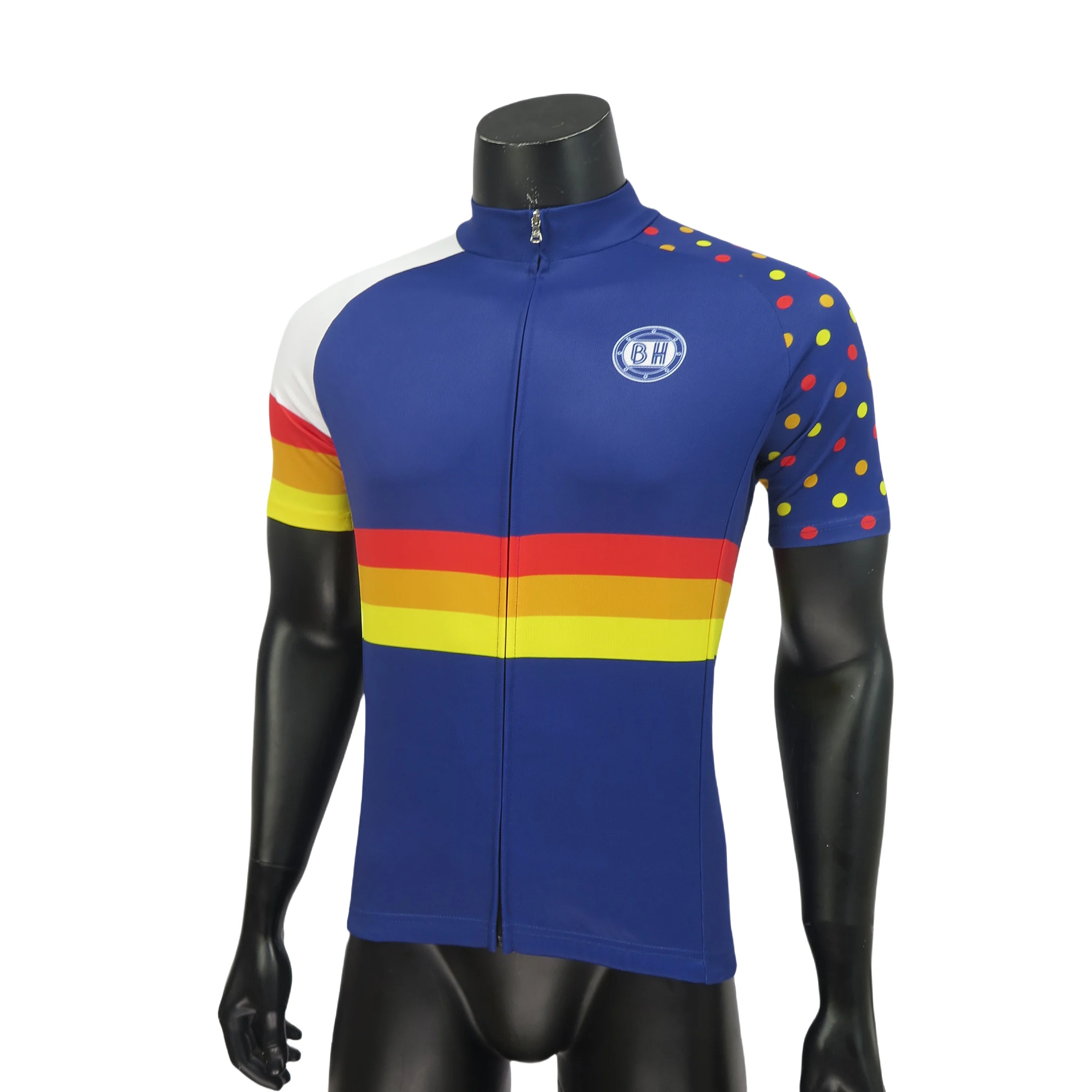 Maglia da ciclismo manica corta da uomo estiva Maglia da bici blu MTB Maglia da bici moda 2025 Maglia da ciclismo Pro Team di alta qualità