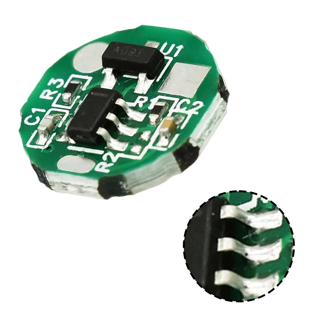 2pcs DC5V Touch Sensor Switch 10mm Miniature Mirror Light Touch Switch Power Supply Simple Installation