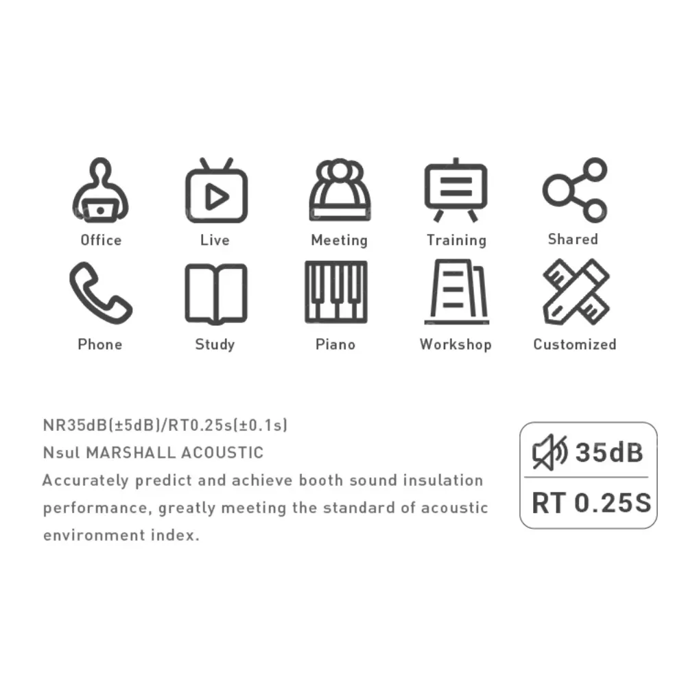 exquisite craftsmanship Indoor Privacy Workplace Telephone Voice Society Meeting Room