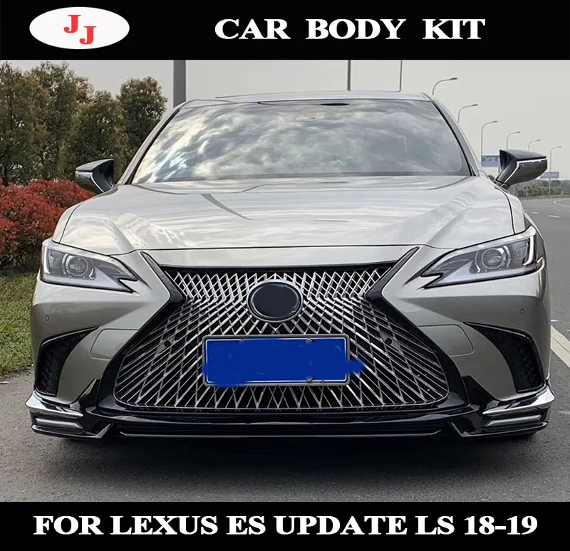 

Car Body Kit Front and rear Bumper Lip Guard For Lexus ES 200 300 2019 Spoiler Diffuser Splitter Lip side skirts