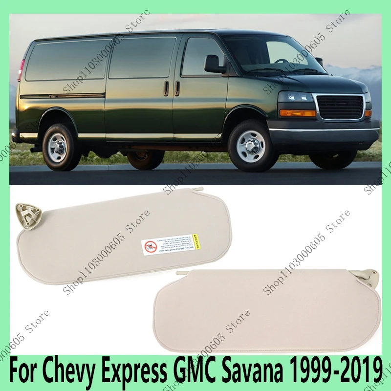 For Chevy Express GMC Savana 1999-2015 2016 2017 2018 2019 Auto Parts Cabin Interior Accessories Sun Visor 84054695 84054688