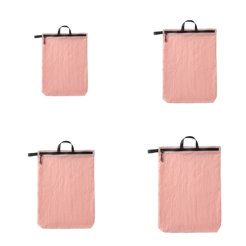 Water Resistant Travel Bag Set 4 Piece Organizers for Daily Packing X7JD