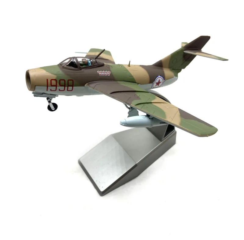 1/72 Neue Ankunft Sonderpreis Diecast Metall Sowjetunion MiG-15 Kämpfer Modell Möbel Display Sammlung Spielzeug Militär