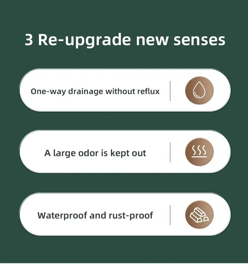 2PCS Washbasin Leak Plug, Stainless Steel Odor Proof Bouncing Core, Press Type Sink Drain, Universal Accessory for Washbasin