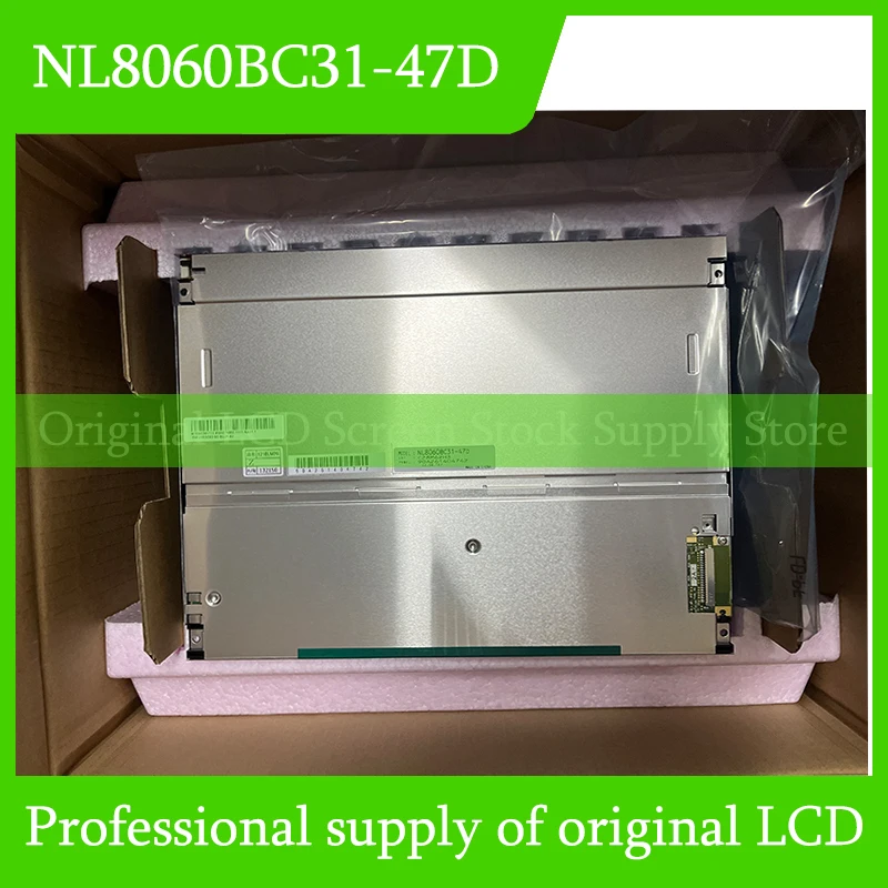 

NL8060BC31-47D 12.1 Inch Original LCD Display Screen Panel for NEC Brand New and Fast Shipping 100% Tested