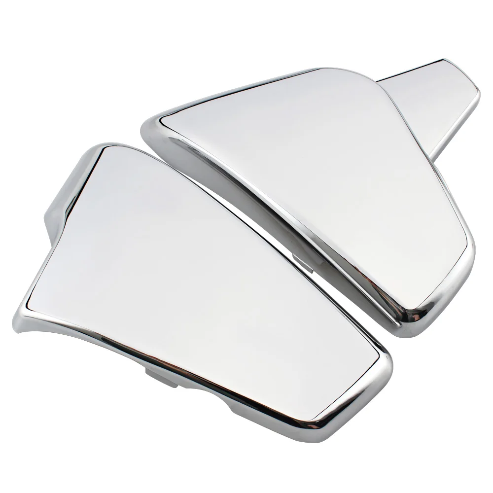 Accessorio moto Sinistra Destra Batteria Lato Carena Guard Chrome Misura Per Honda VLX600 VT 600C CD Shadow VLX Deluxe 1999-2008