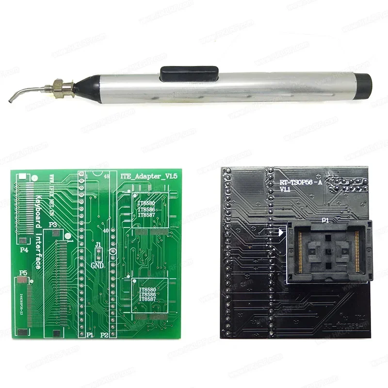 مبرمج IC العالمي BIOS NAND RT809H EMMC NAND Flash Programmer + 31 محول EDID كابل المخزون