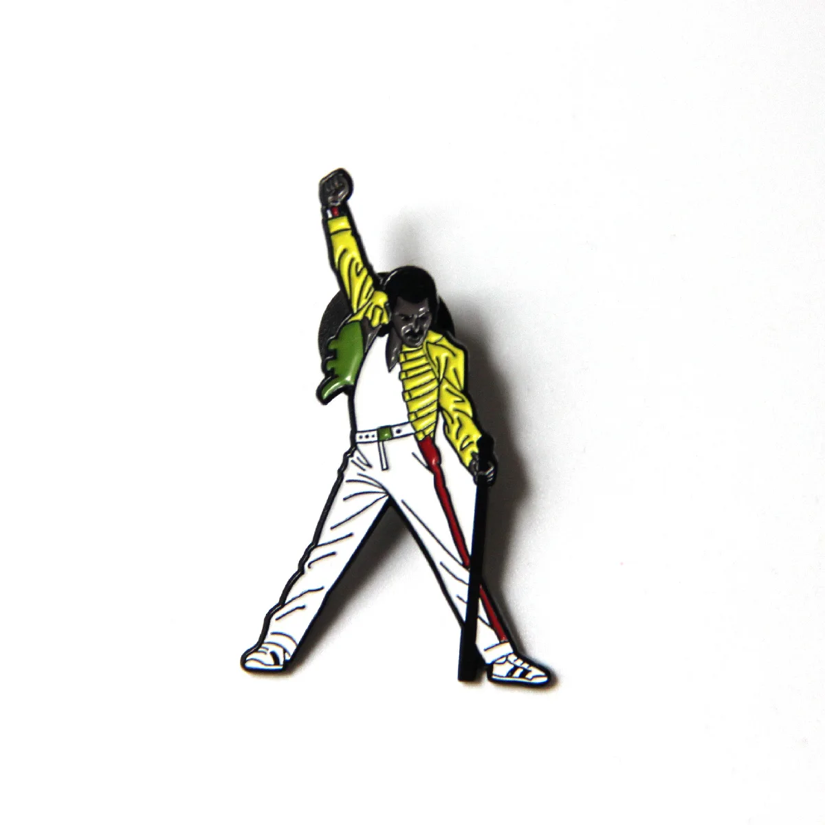 Freddie Mercury Queen Gay Pride Enamel Pin Lapel Pin for Clothes Brooches on Backpack Briefcase Badge Jewelry Decoration Gifts