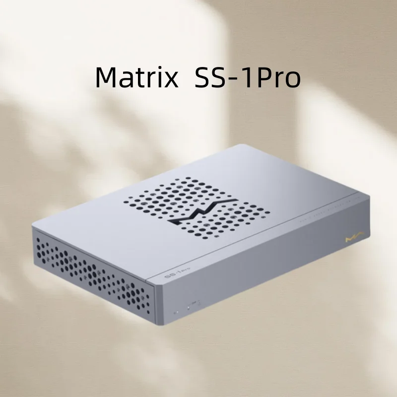 

Matrix SS-1 SS-1Pro Audio Grade Network Switch Hi Fi Audio Lossless Transmission