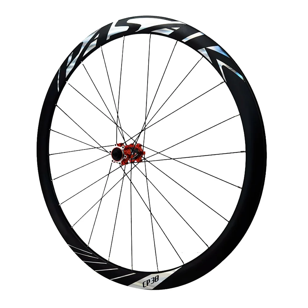 Pasak Road Bike 700C Wheel Front Disc Brake 6 Bolts 24h 36mm Depth QR 9X100 Thru Axle 12x100 Gravel Bike Wheels