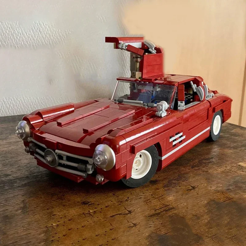

1078pcs MOC Merceders 300 SL Car Blocks Model Creative Puzzle Building Blocks Toy Holiday Gifts