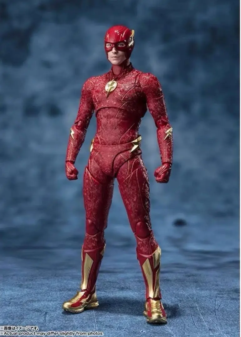 

В наличии 100% оригинальные фигурки Bandai Sh Figuarts Shf The Flash, модель из ПВХ, игрушки, коллекция фигурок, подарки на складе