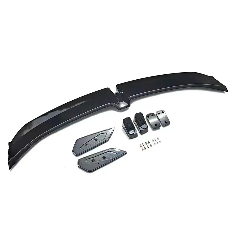 Spoiler Universal Carbon Surface ABS Material Type Generic Car Rear Trunk Spoiler For Universal Seden Car BMW Audi Benz Toyota