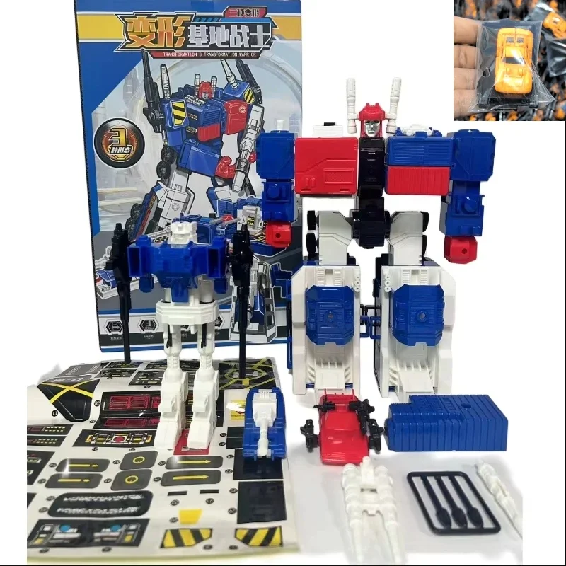 In Stock Transformation Ko G1 Metroplex blue Three transformations Action Figures Toy Gift Collection