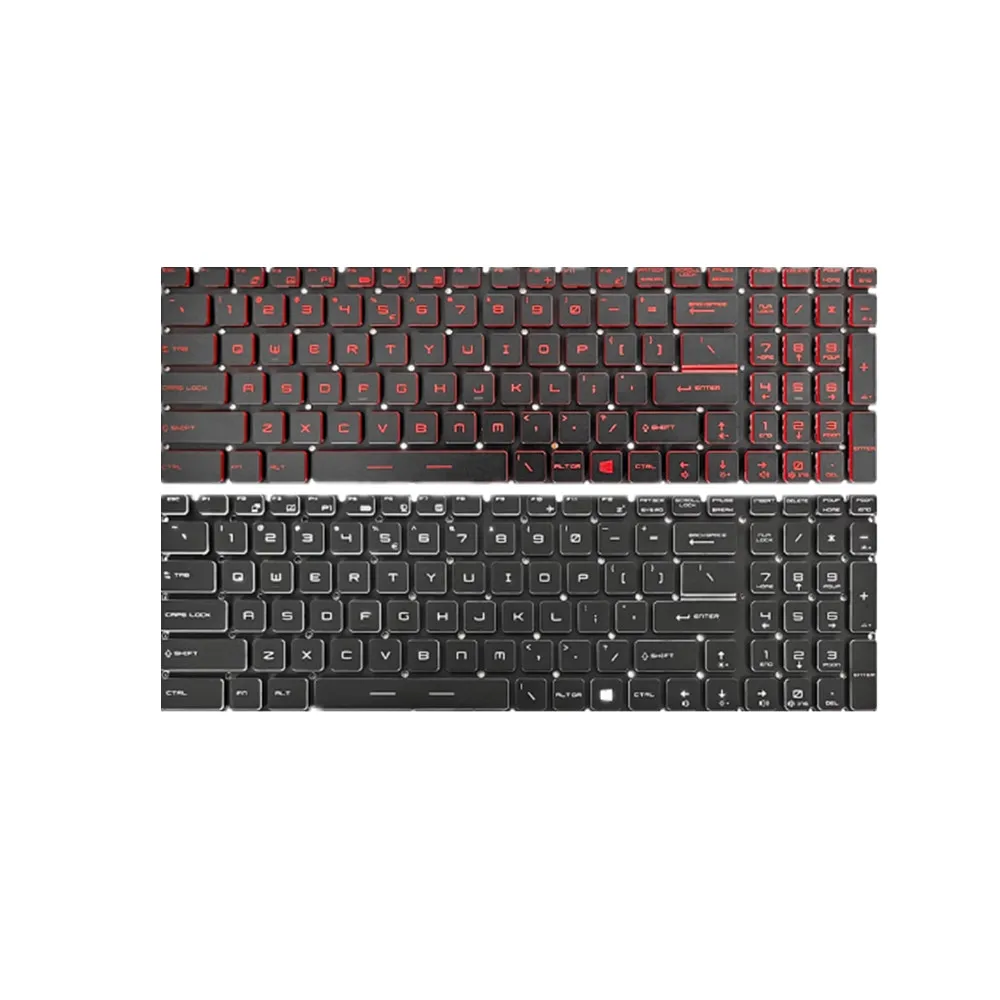 Laptop Keyboard For MSI GP75 Leopard 8SD 9SD 9SF 9SE (MS-17E2)  Black US United States Edition