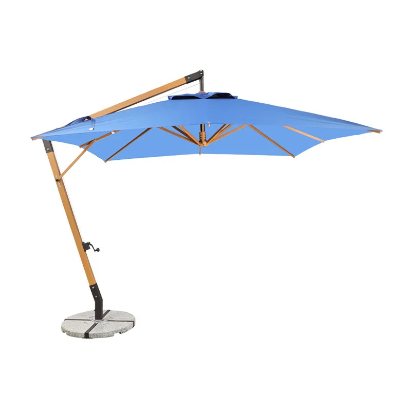 Sunshade Luxury yard aluminum outdoor foldable umbrella solar umbrellas sunshade umbrellas