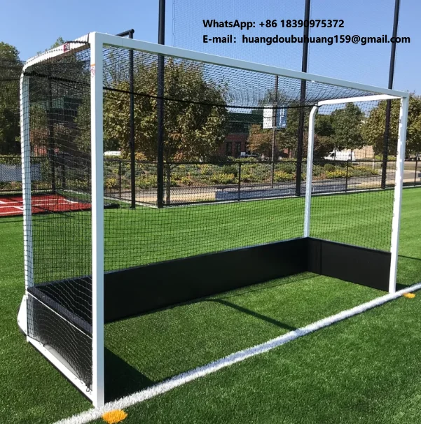 High Quality Indoor and Outdoor Hockey Goal Customizable with Personalized Logo Field Equipment