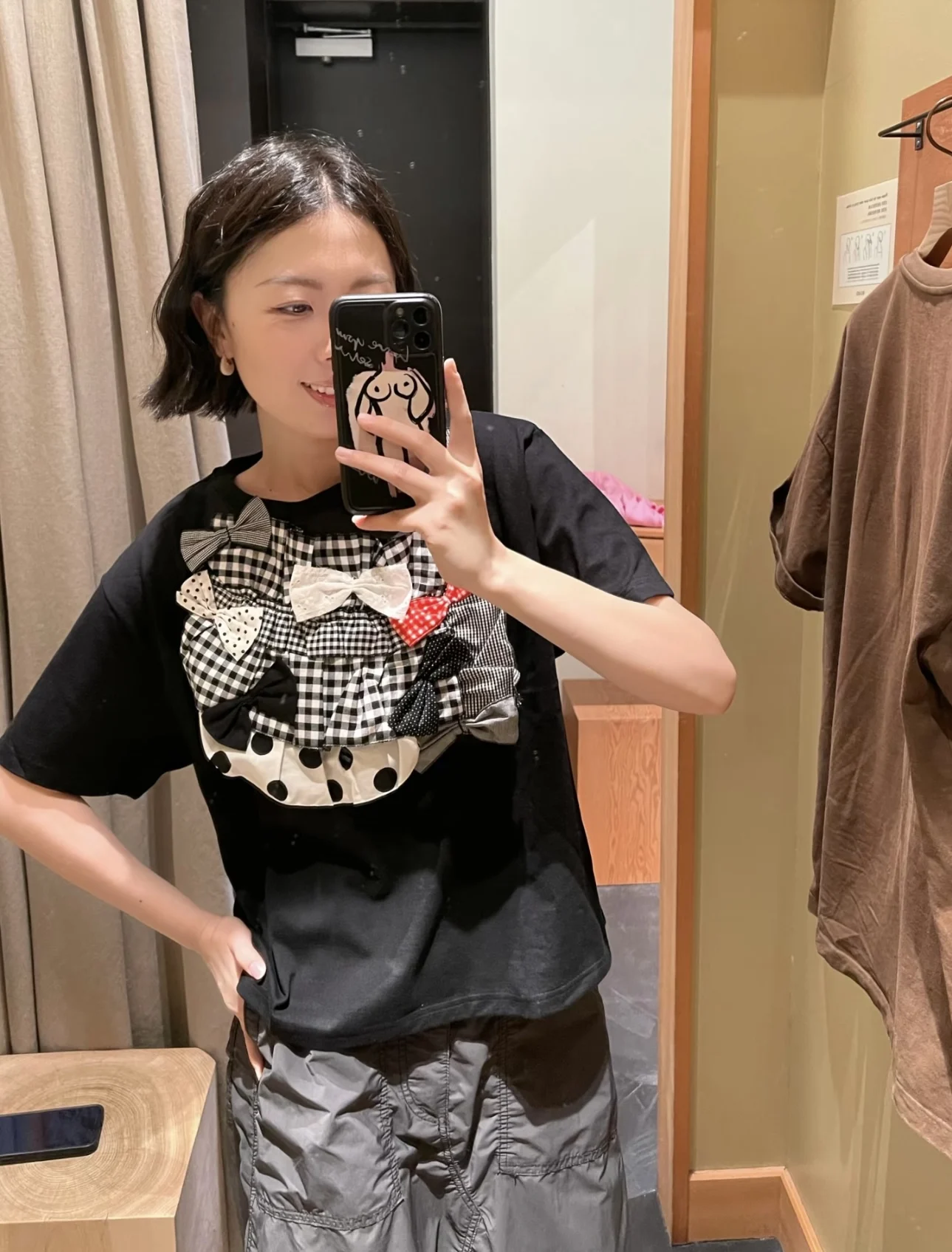 Tokyo Limited Edition Torito × Boy Anniversary  Knot T-Shirt Women's Commute Style Loose Fit Short Sleeve round Neck