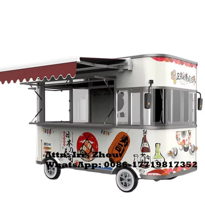 Dessert Mobile Hot Food Trucks Beverage Hot Storage Truck Mobile Food Truck for Sale