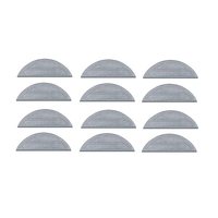 N98R 12 PCS Mop Pad For Roborock Q10 S5/Q10 S5+/Q10 VF/Q10V/Q10V+ Vacuum Cleaner Accessories Mop Pads Replacement Spare