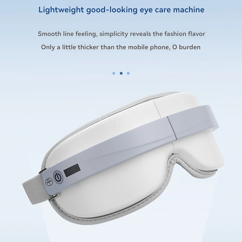 

Интеллектуальный новый массажер для глаз Bluetooth Музыка Горячий компресс Маска для глаз Вибрационный нагрев Телевизирует усталость глаз Уход за глазами