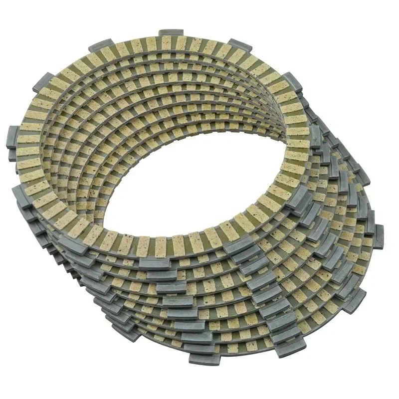 

Диск фрикционный сцепления для мотоцикла ZX1200, 9 шт, для Kawasaki ZX1200 ZZ-R 1200 ZZR1200 2002-2005