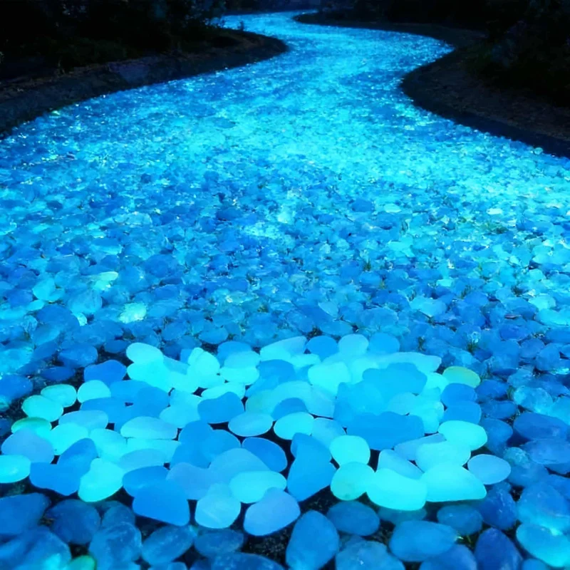

Светящиеся камешки (800-2000 шт.) для декора сада, светодиодные светящиеся камни для микроландшафта в горшках, садовые принадлежности