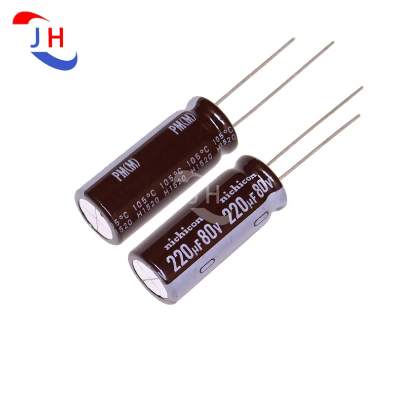 5/10PCS Aluminum Electrolytic Capacitor 80v220uf 12.5*30 PM high Frequency Long life 5mm Pitch 80V 220UF