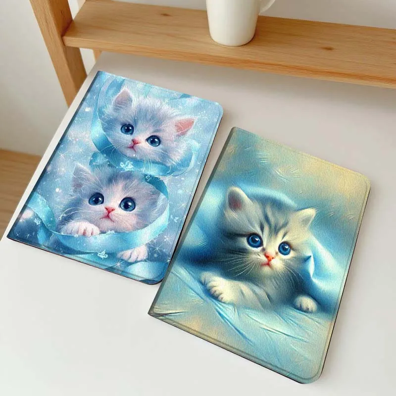 

Cat Cartoon Popular Art For Samsung Galaxy Tab A7 A A8 A9 A11 S6 S11 10.1 10.4 10.5 Inch Lite PLus Soft Tablet Case Gift