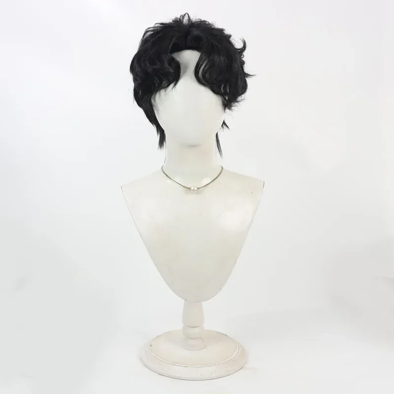 Anime Division Rap Battle MC MasterMind Amayado Rei Parrucca Cosplay Halloween Party Prop Fibra resistente al calore per capelli sintetici