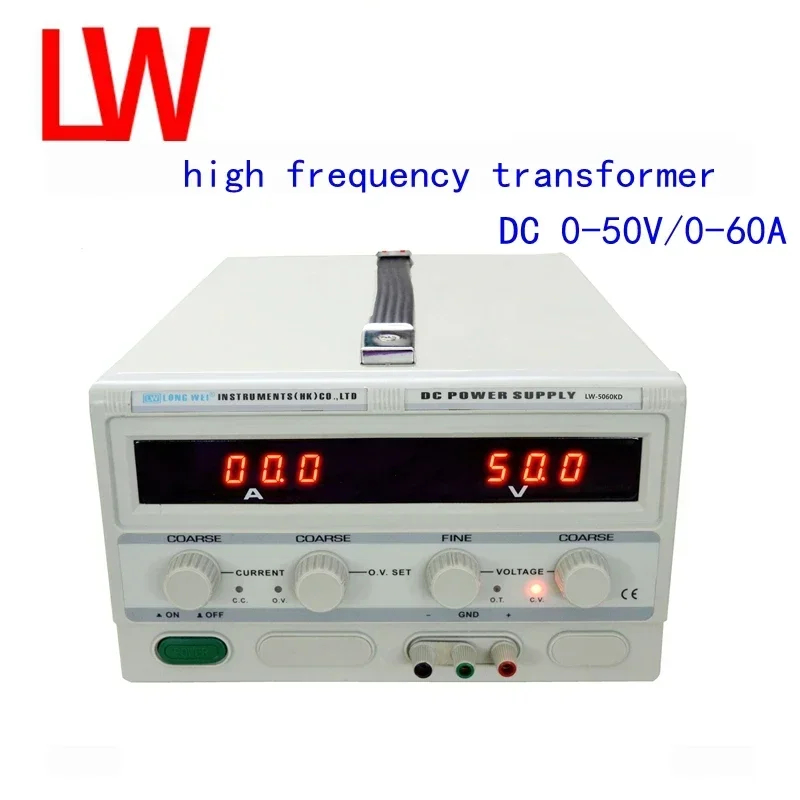 LW-5080KD Longwei 50V 80A 4000w Laboratory Testing Variable DC Regulated Power Supply